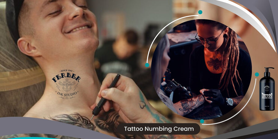 Which numbing cream is most effective before getting a tattoo?